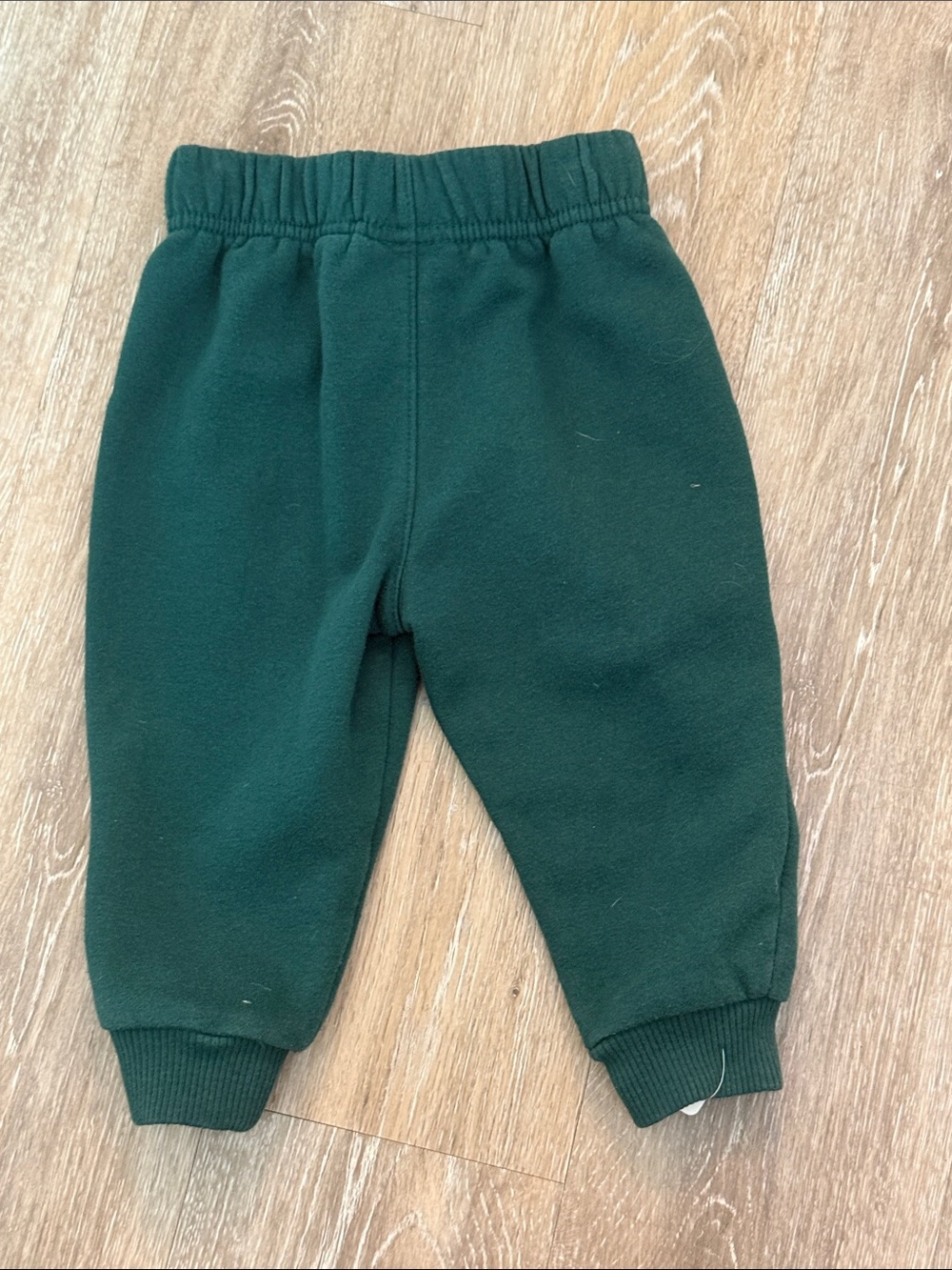 The Childrens Place Baby Boy Winter Train Jeep Green Joggers Shirt Outfit Set - Picture 5 of 16